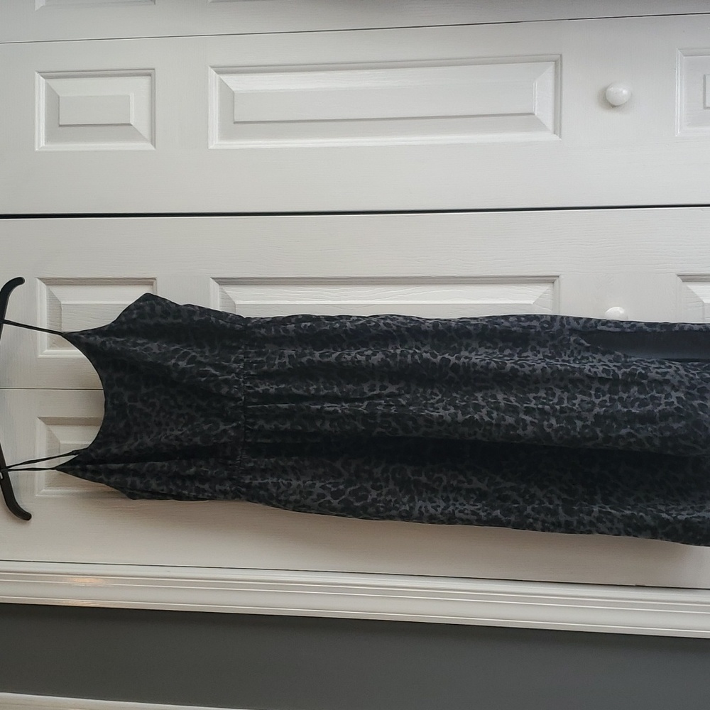 Leopard print dress